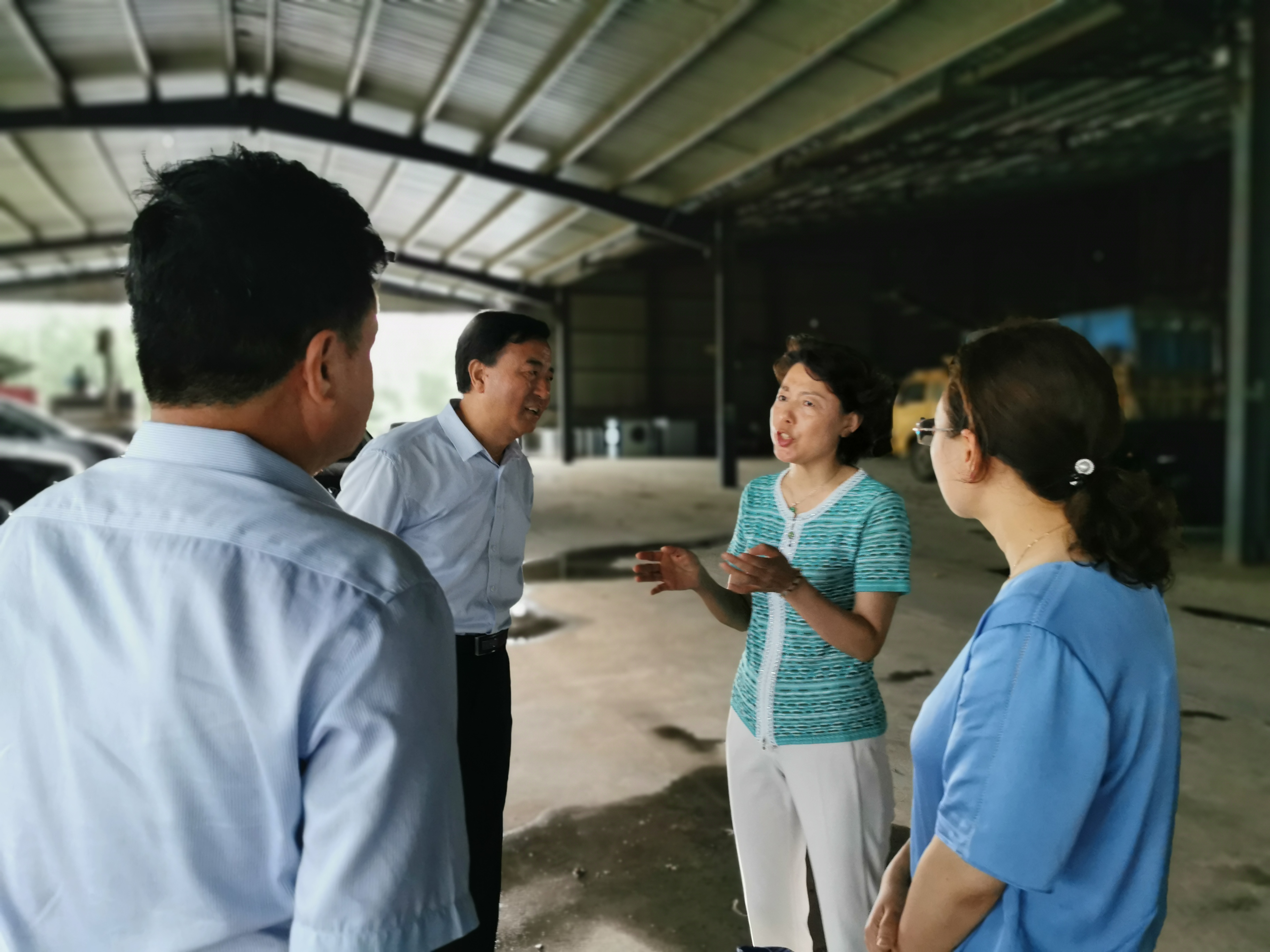 盐城市农业农村局 工作动态 施建霞局长带队督导水稻