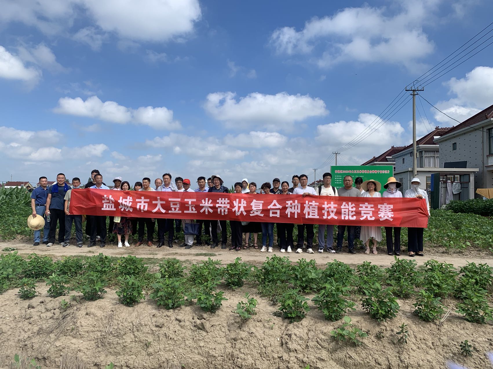 以赛促学走在前 稳粮扩油做示范---我市成功举办大豆玉