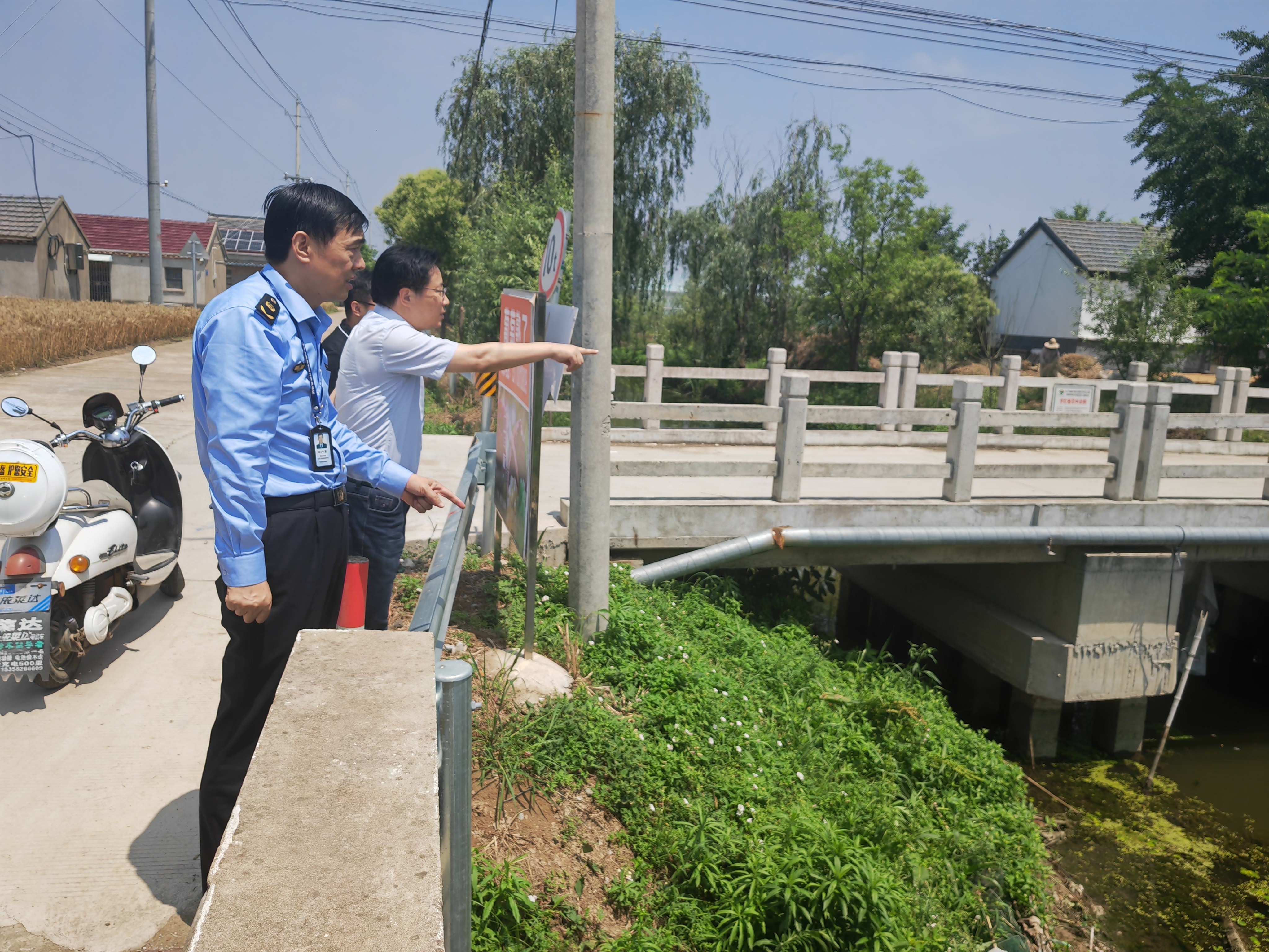 市政府办副主任施兴华深入镇村开展清非禁违暗访督查