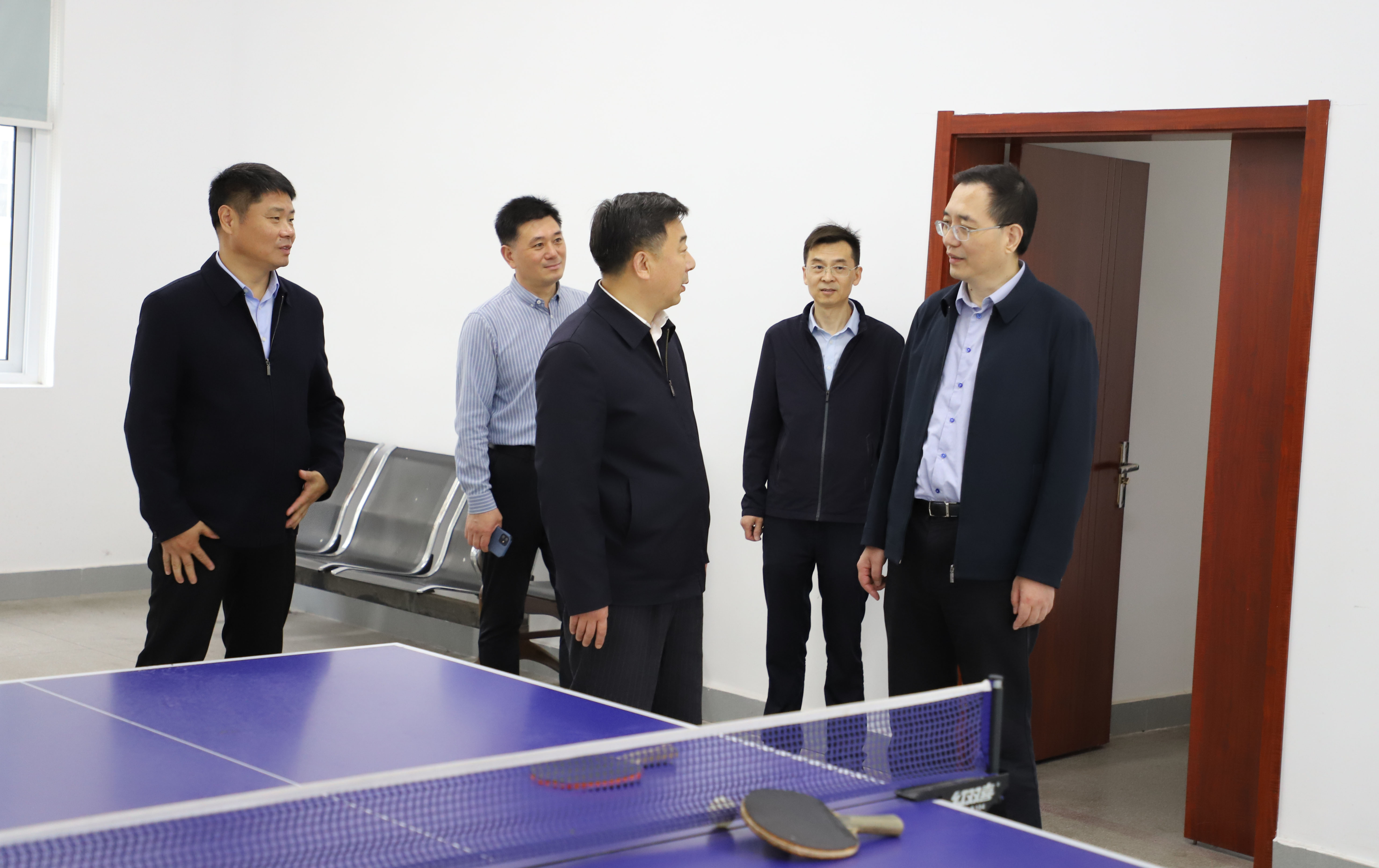 市委老干部局领导调研指导我局老干部工作